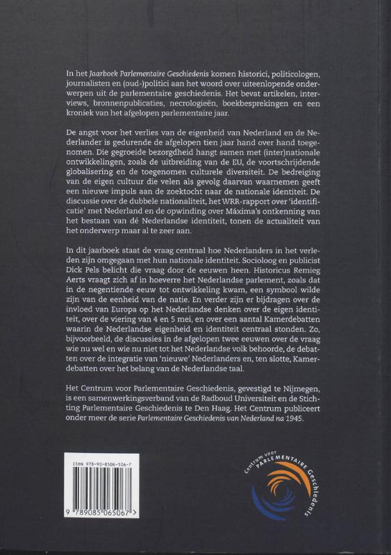 Nederlands Moeizame Worsteling Met De Nationale Identiteit achterkant