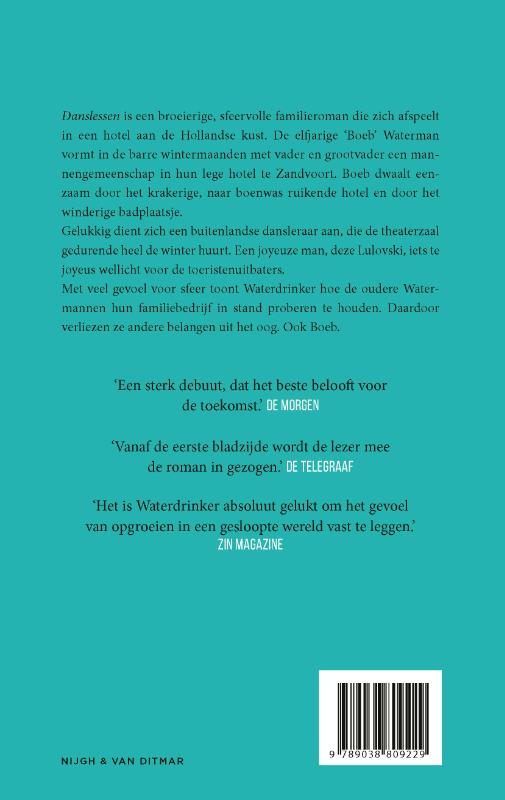 Danslessen achterkant