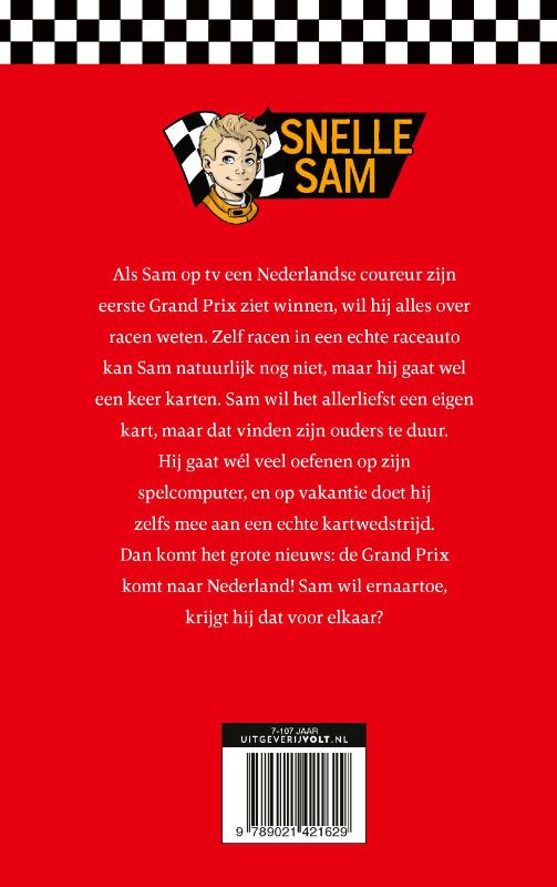 Snelle Sam achterkant
