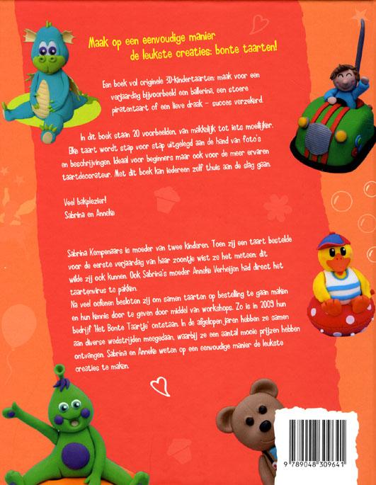 Het bonte taartenboek achterkant