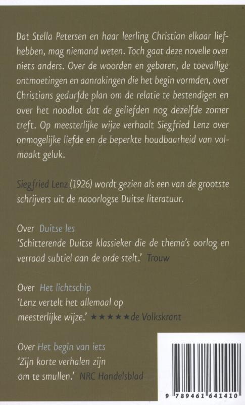 Een minuut stilte achterkant