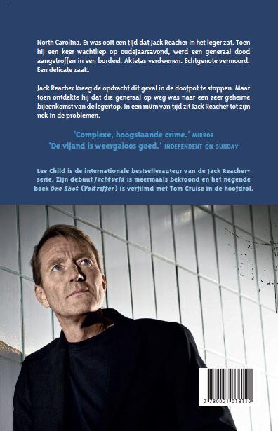 De vijand / Jack Reacher / 8 achterkant