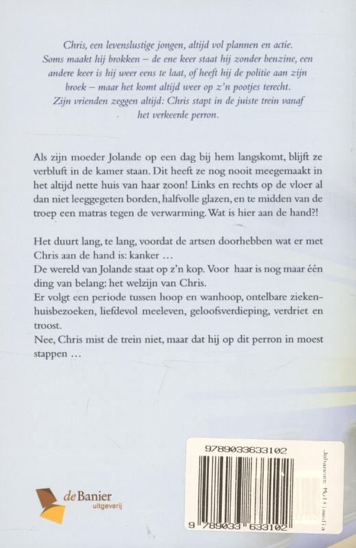 De juiste trein vanaf het verkeerde perron achterkant