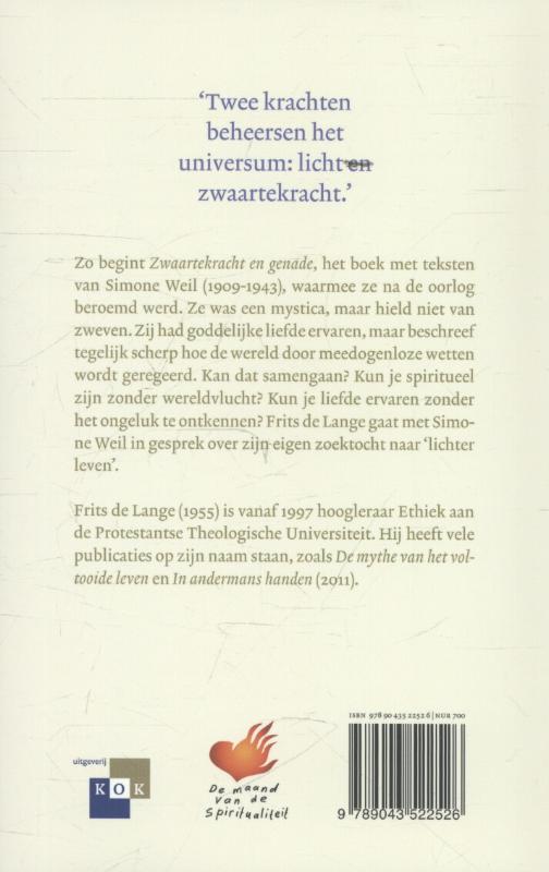 Licht en zwaar achterkant