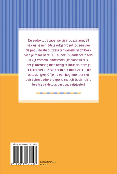 Deltas Train Your Brain! Sudoku's Voor Elke Dag achterkant