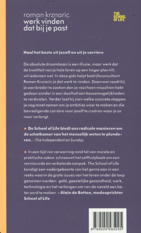 Werk vinden dat bij je past achterkant