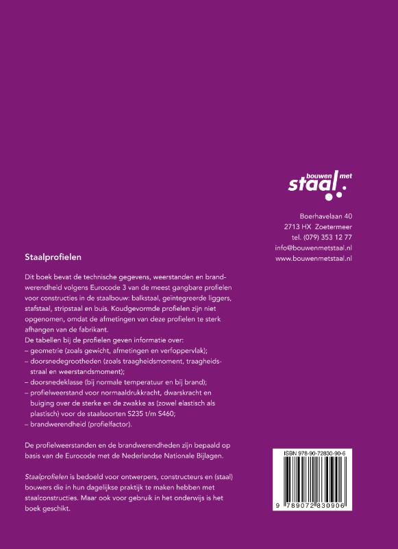 Staalprofielen achterkant