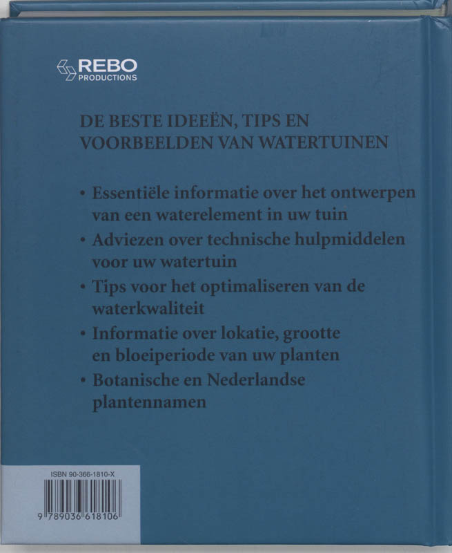 Dumonts kleine tuinvijvers lexicon achterkant