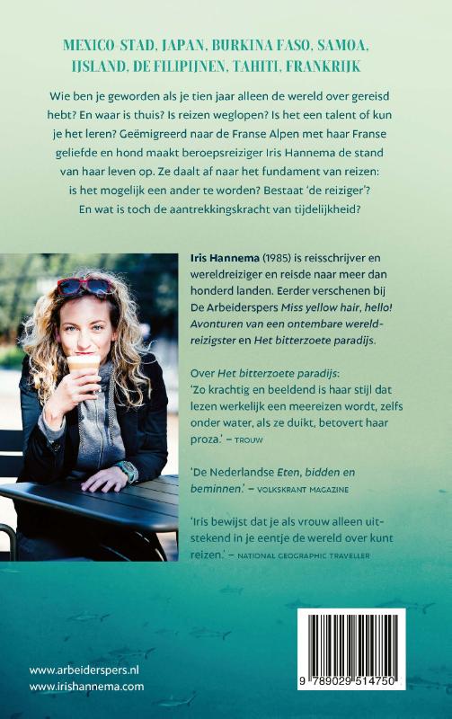 Reizen volgens Hannema achterkant