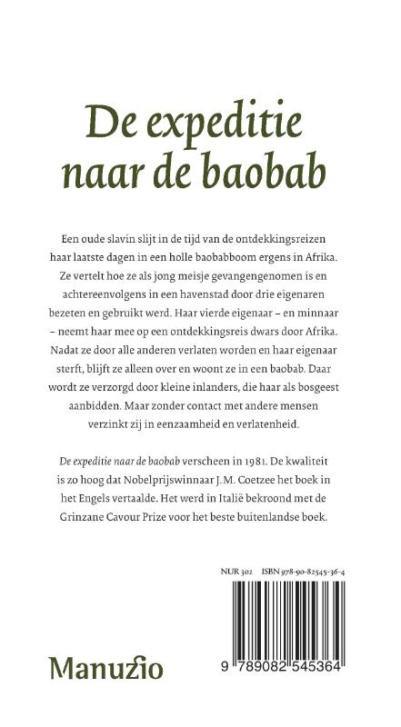 De expeditie naar de baobab achterkant