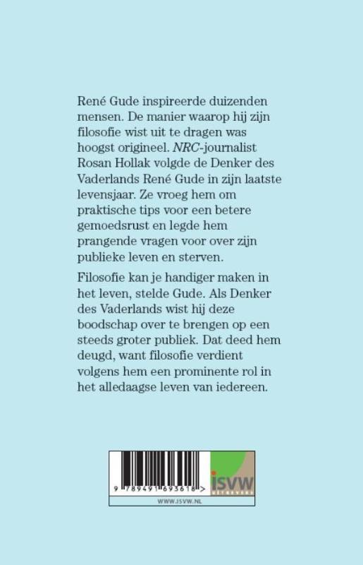 ‘Ik blijf nog even kletsen.' achterkant