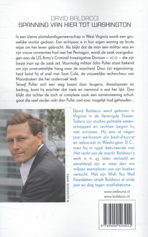 De provocatie / John Puller / 1 achterkant