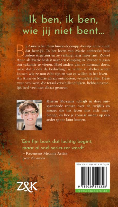 Wie ben ik? achterkant