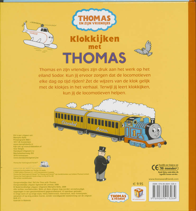 Klokkijken Met Thomas achterkant