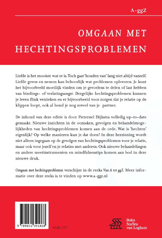 Omgaan met hechtingsproblemen / A-ggZ achterkant