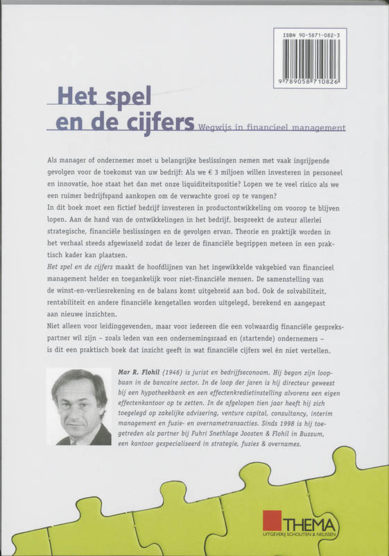 Het spel en de cijfers / Wegwijs achterkant