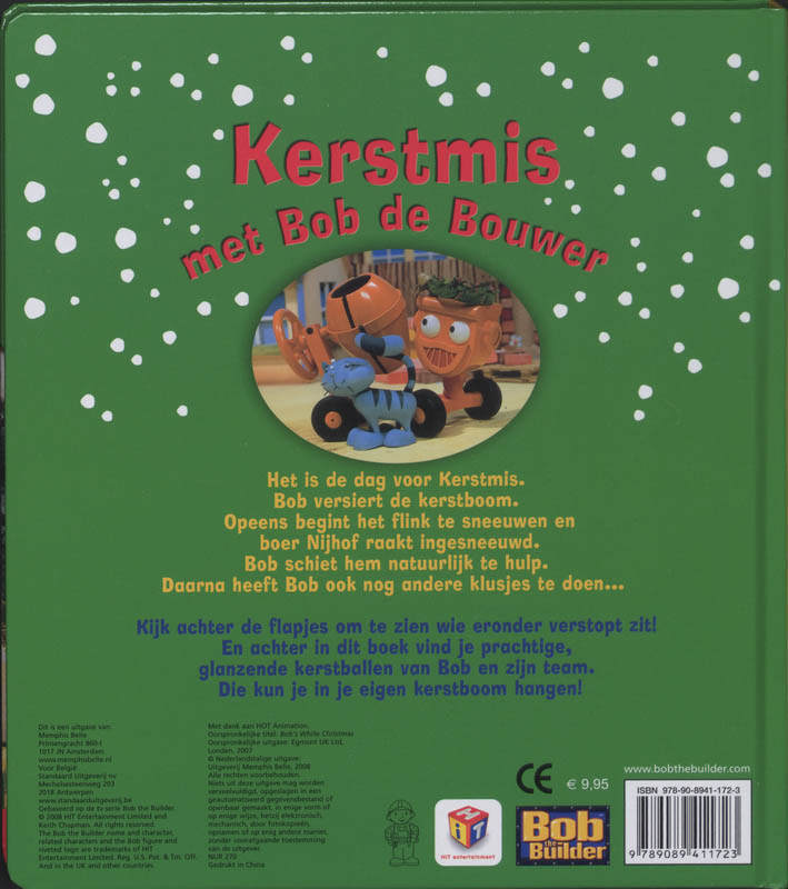 Kerstmis met Bob de Bouwer / Bob de Bouwer achterkant