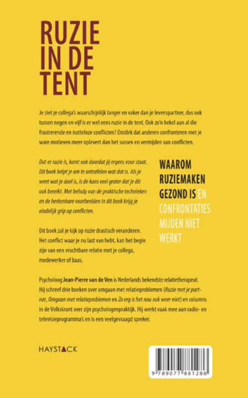 Ruzie in de tent achterkant