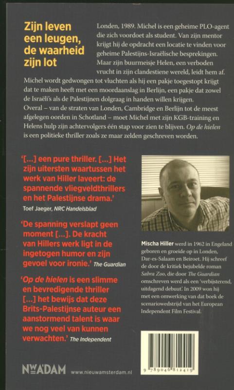 Op De Hielen achterkant