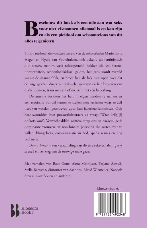 Damn horny achterkant