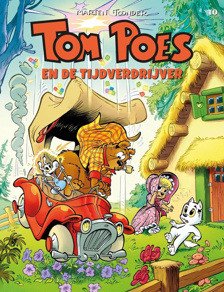 Tom poes Hc10. tom poes en de tijdverdrijver
