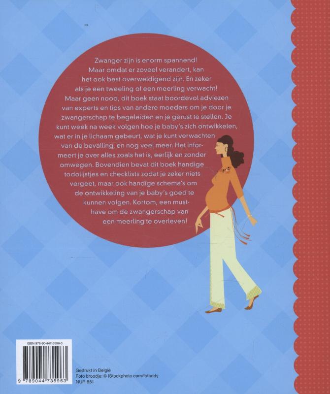 Zwanger van een tweeling! achterkant