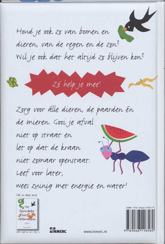 Het Kleine Boekje Over Het Milieu achterkant