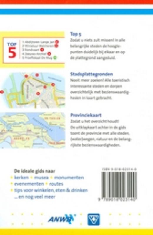 Zeeland / ANWB reisgids actief & anders achterkant