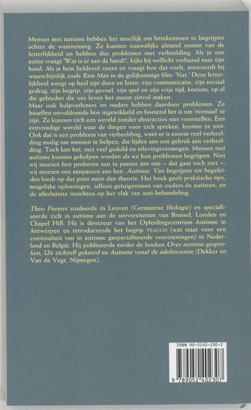 Autisme achterkant