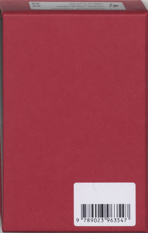 Liedboek voor de kerken achterkant