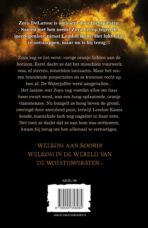 Woestijnpiraten achterkant