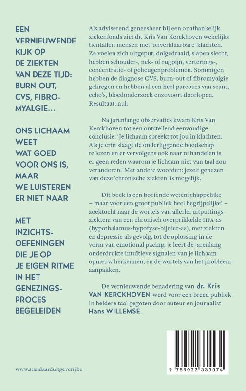 Altijd moe & chronische pijn ? achterkant