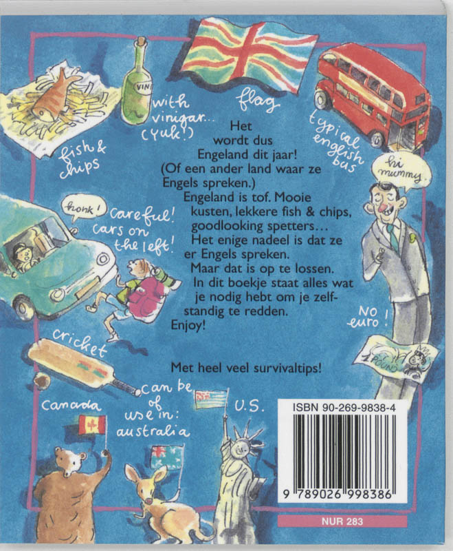 Hoe Overleef Ik Mijn Vakantie In Engeland ? achterkant
