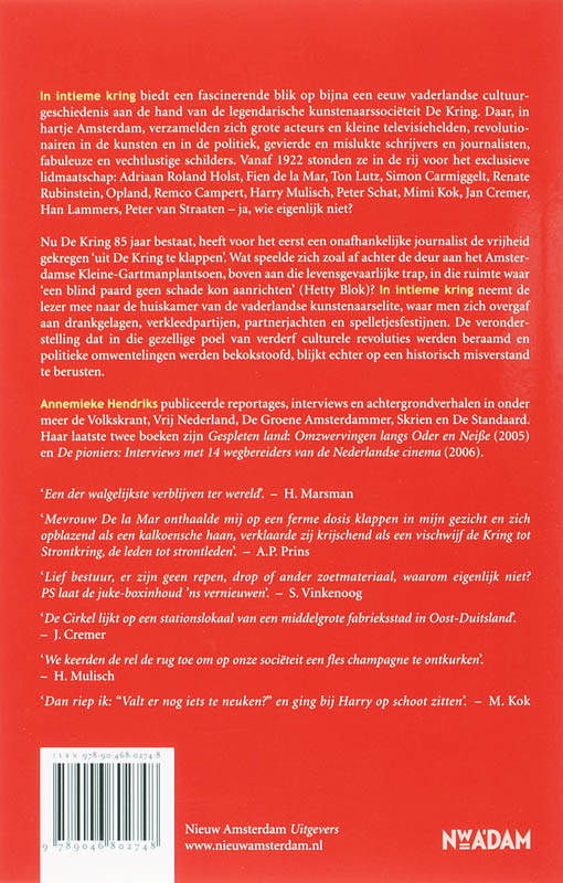 In Intieme Kring achterkant