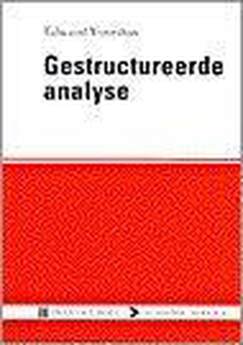 Gestructureerde analyse / Prentice-Hall/Academic Service serie