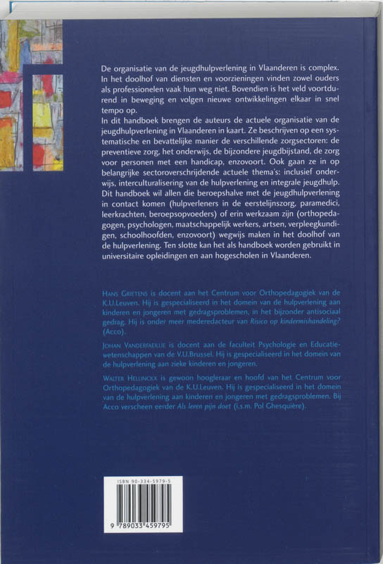 Handboek orthopedagogische hulpverlening 2 achterkant