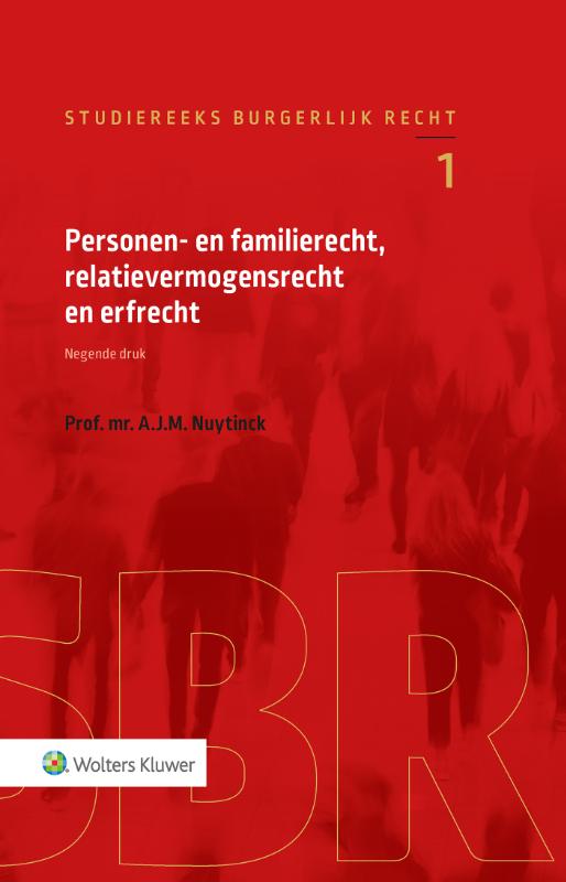 Personen- en familierecht, relatievermogensrecht en erfrecht / Studiereeks burgerlijk recht / 1