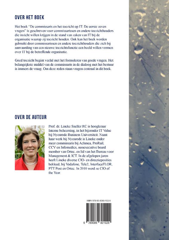 De commissaris en het toezicht op IT achterkant