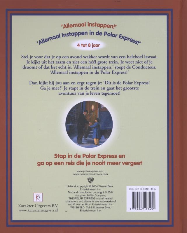 The Polar Express / De wonderlijke reis achterkant