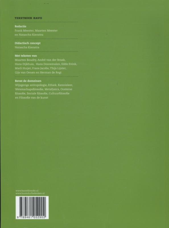 Durf te denken!  -   Durf te denken! achterkant