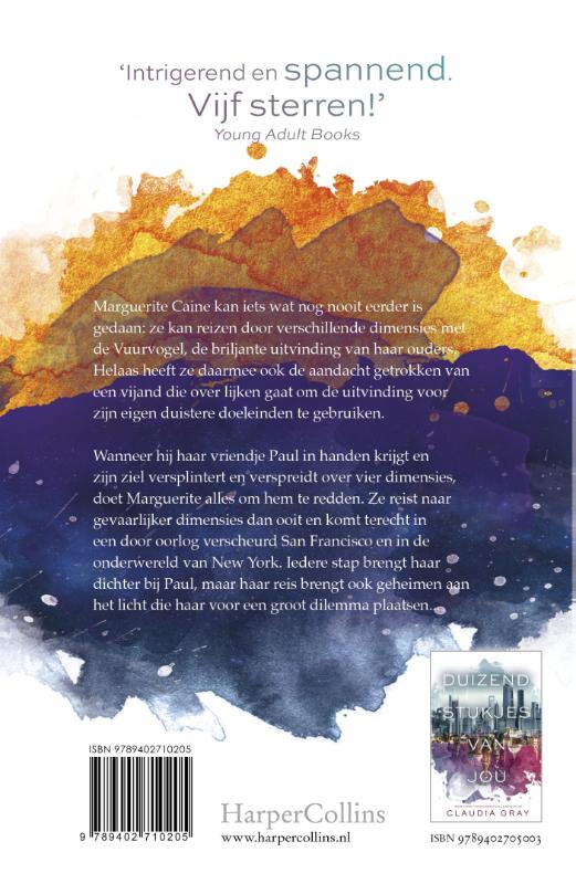 Tienduizend hemels boven jou / De vuurvogel / 2 achterkant