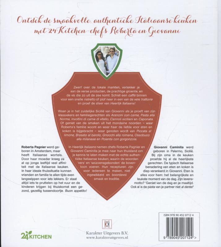 Heerlijk Italiaans achterkant