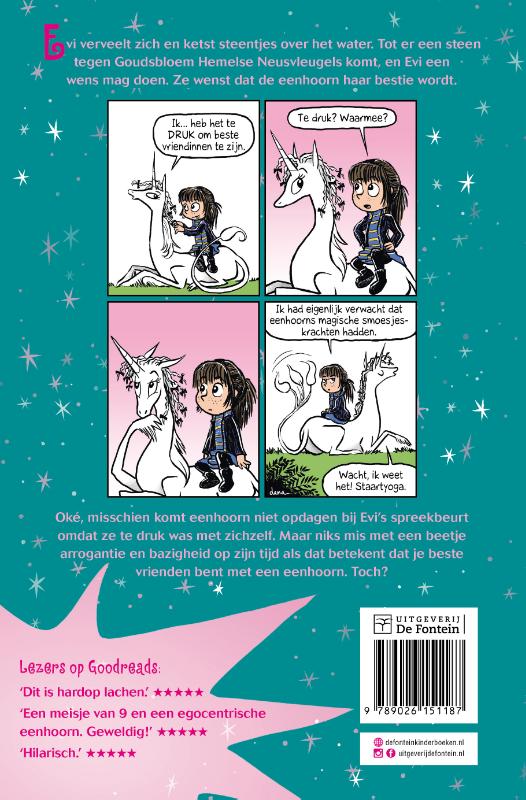 Evi en eenhoorn / Evi en eenhoorn / 1 achterkant