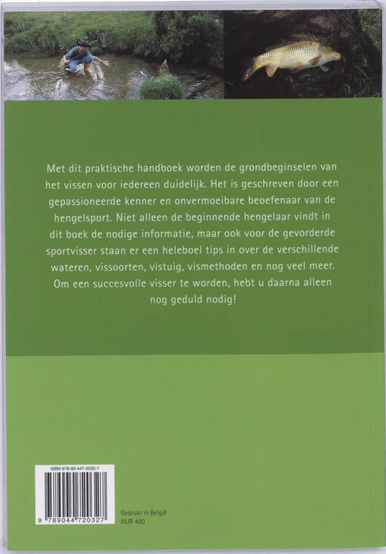 Basishandboek sportvissen achterkant