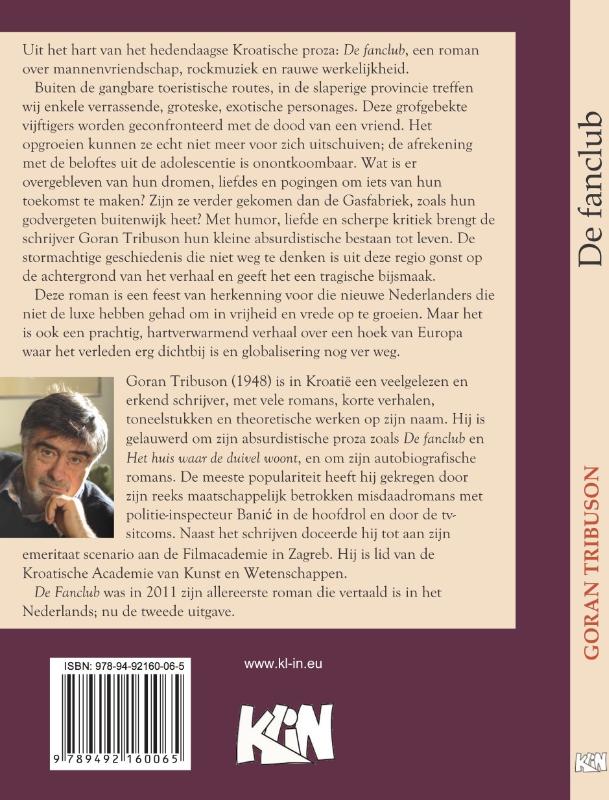 De fanclub / Kroatische literatuur in Nederland / 1 achterkant