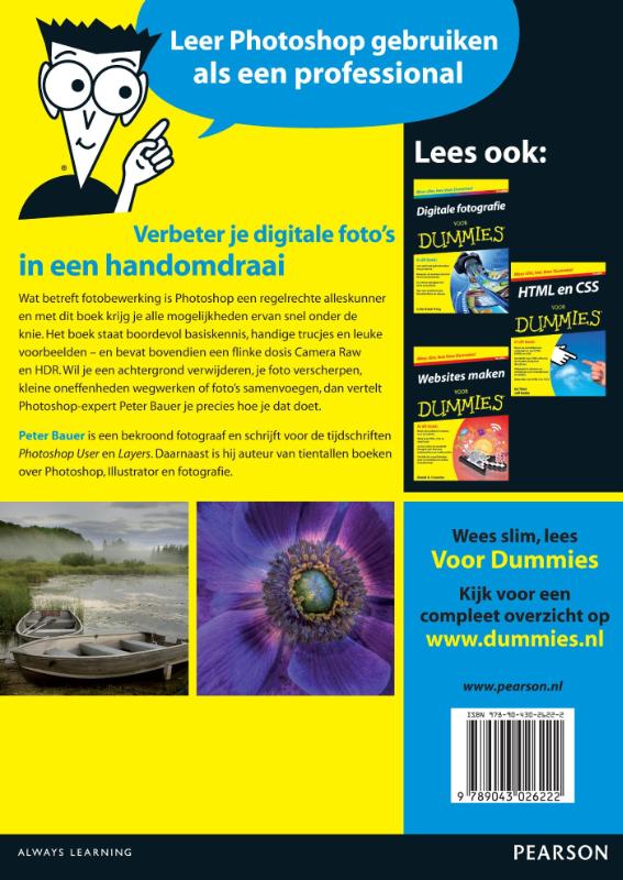 Photoshop CS6 voor Dummies / Voor Dummies achterkant