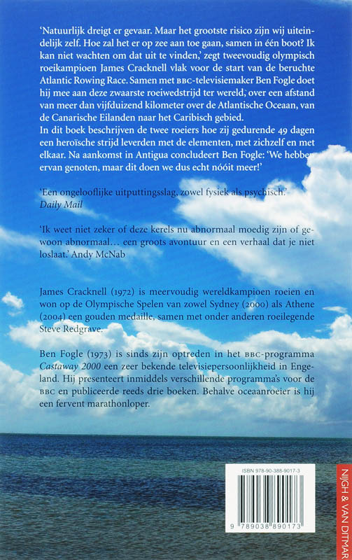 De grote oversteek achterkant