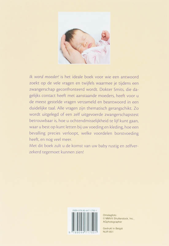 Ik word moeder! achterkant