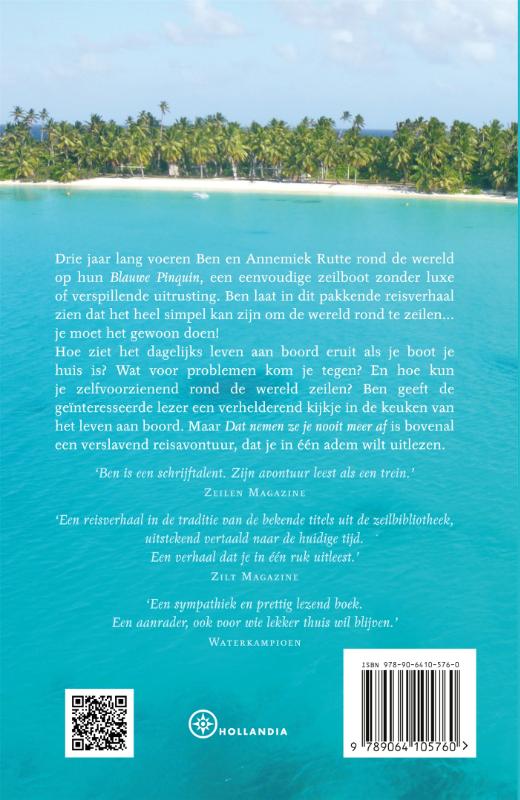 Dat nemen ze je nooit meer af / Hollandia Dominicus Reisverhalen achterkant