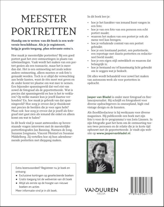 Meesterportretten / Focus op fotografie achterkant